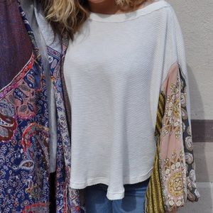 Free people float floral top